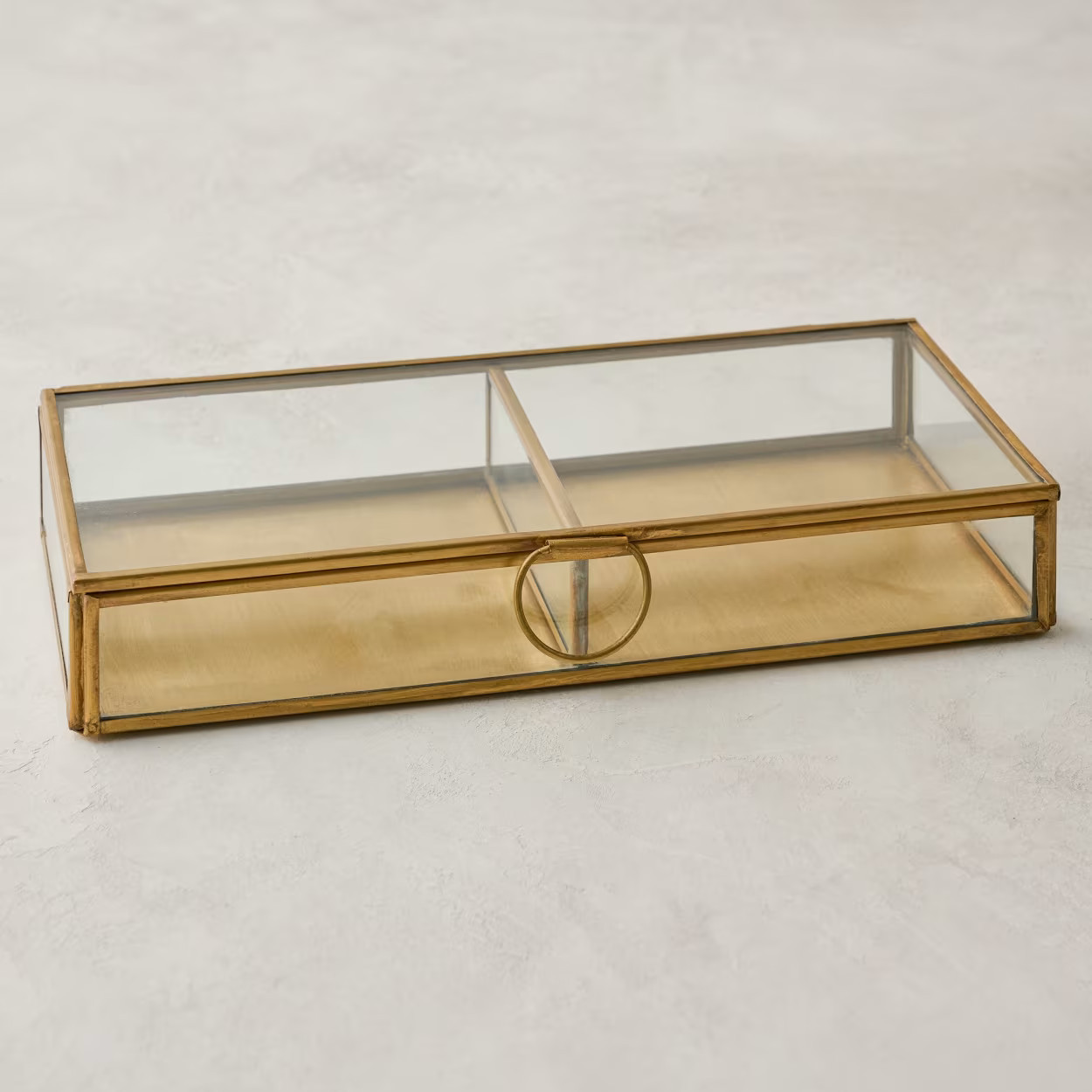 Antique Brass Keepsake Box | Magnolia