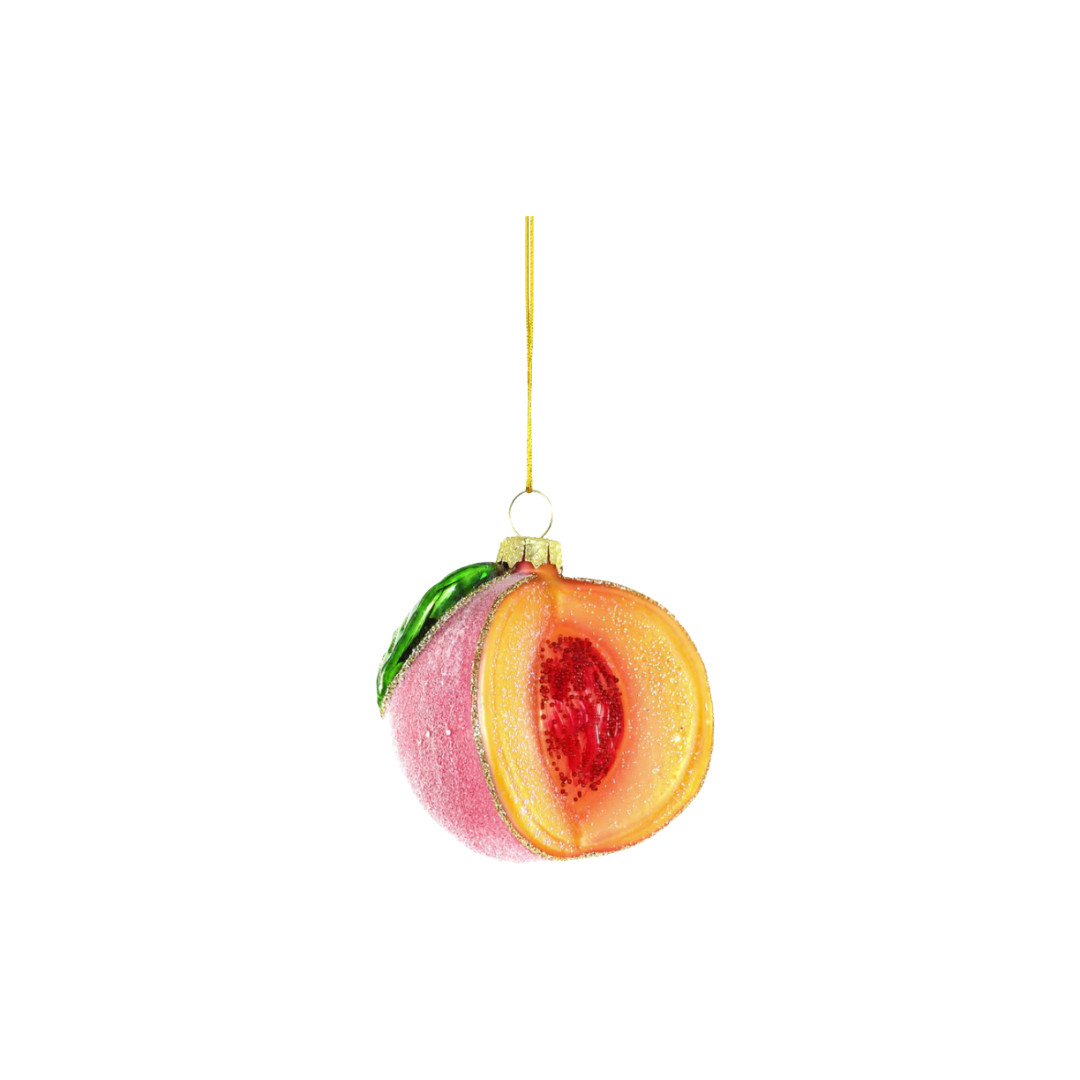 Sugared Peach Ornament — Fête Papier | Fete Papier