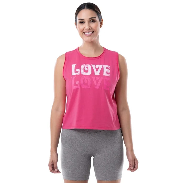 Athletic WorksAthletic Works Women's Cotton Graphic Tank TopUSD$8.98(4.1)4.1 stars out of 16 revi... | Walmart (US)
