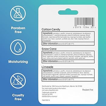 ChapStick Lip Care Set, Vacation Getaway Collection 3-Pack – Snow Cone, Limeade, Cotton Candy L... | Amazon (US)