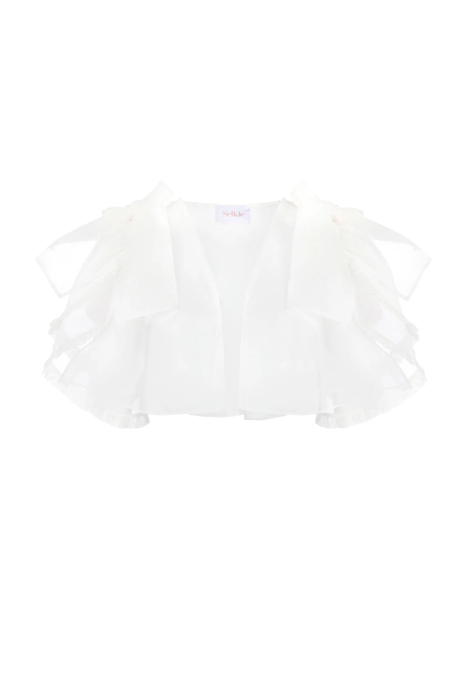 The Ivory Dreamgirl Capelet | Selkie Collection