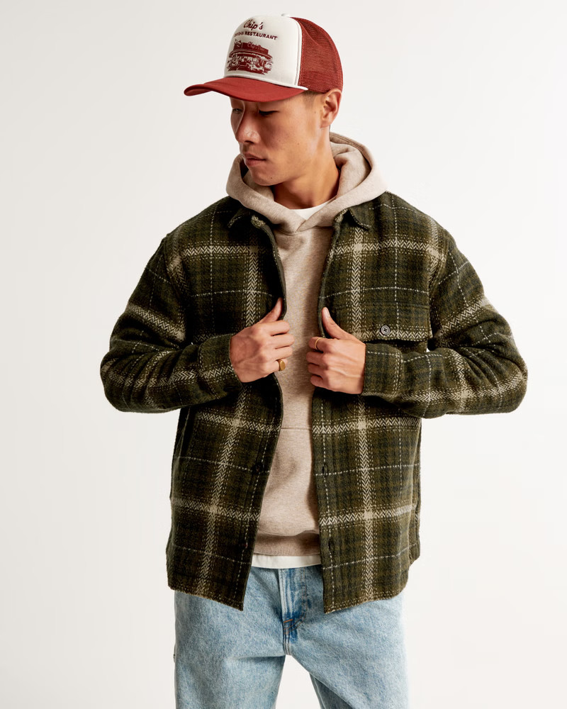 Heavyweight Flannel | Abercrombie & Fitch (US)