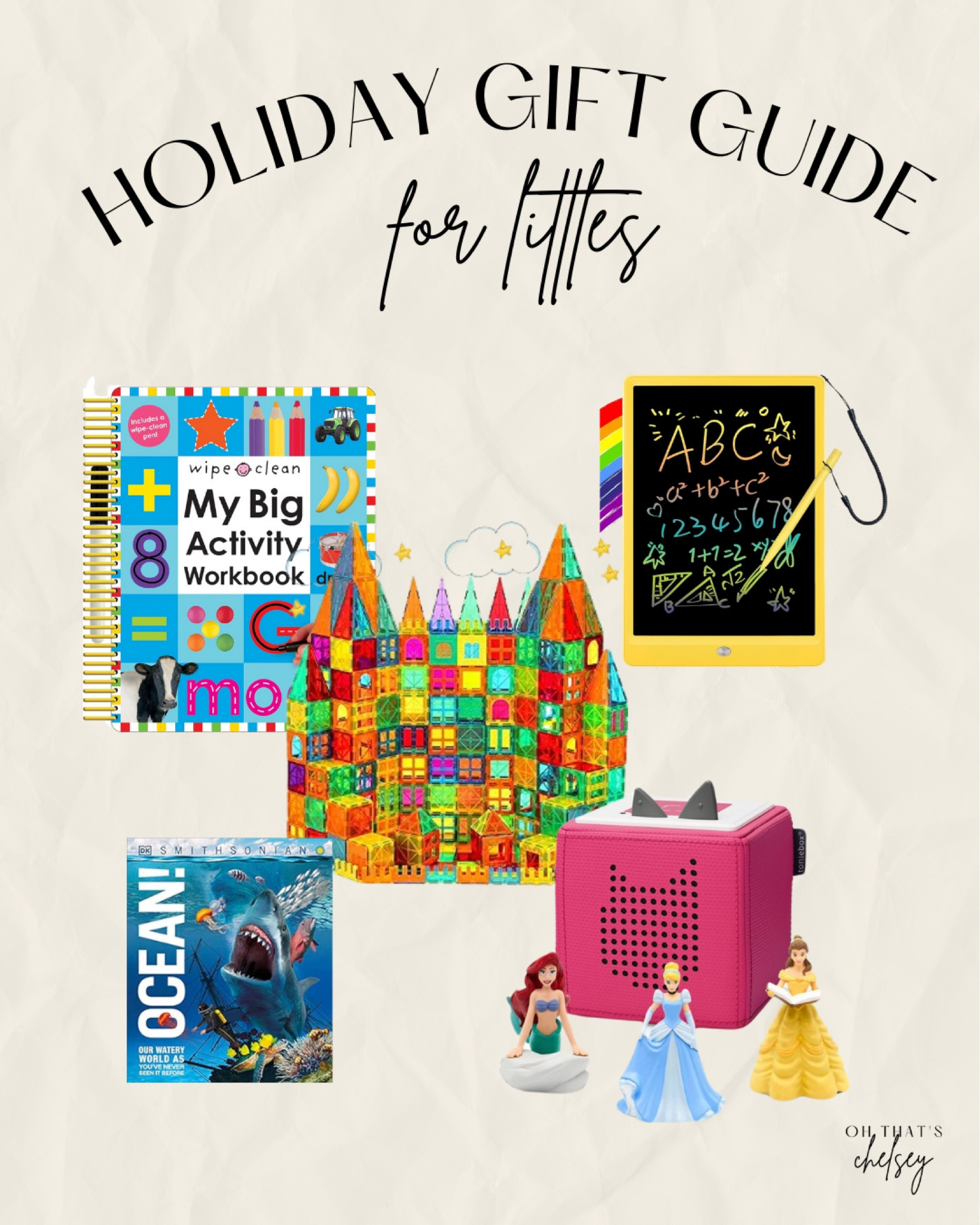 Holiday Gift Guide for Littles: 

Fancy Farmer // oh that’s chelsey // gift guide // kids gift guide // Tonies box // screen free toys // Christmas ideas for kids // writing tablet // educational toys for kids // farm mom // fancy farmer finds // North Dakota 

#LTKKids #LTKGiftGuide #LTKHoliday