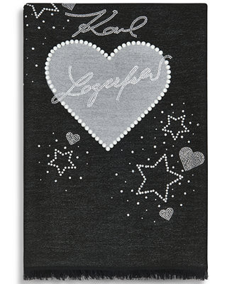 Women's Love Karl Blanket Scarf | Macy's