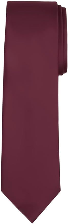 Jacob Alexander Solid Color Men's Regular Tie | Amazon (US)