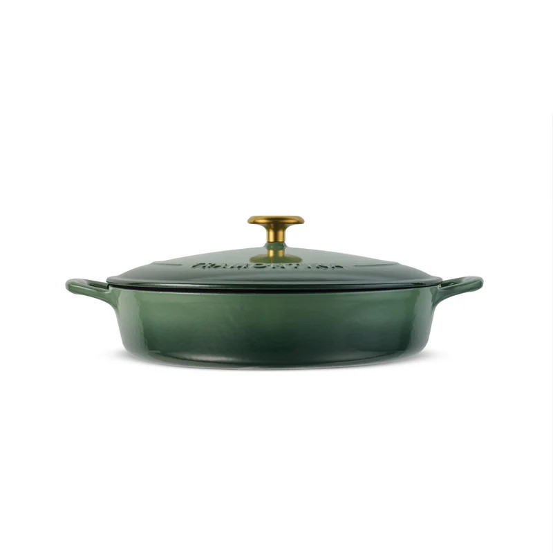 Bestow 4 Quart Enameled Cast-Iron Covered Braiser | Tramontina (US)
