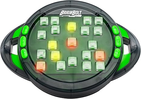 Educational Insights BrainBolt Handheld Electronic Memory Game with Lights & Sounds, 1 or 2 Playe... | Amazon (US)