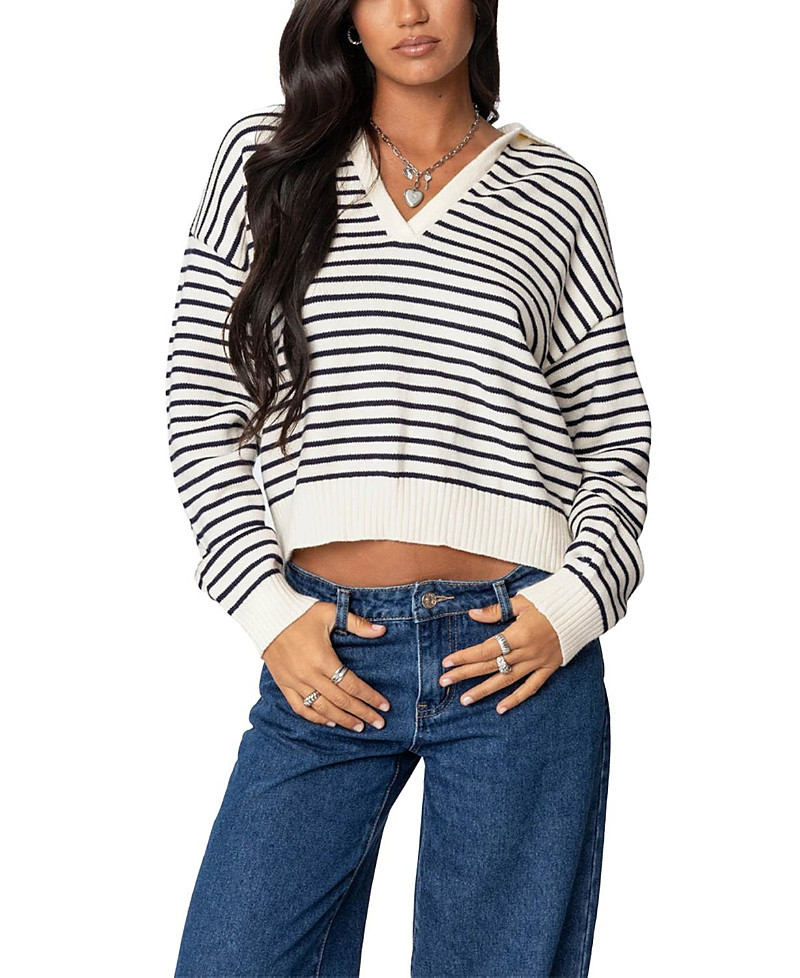 Edikted Copenhagen Oversized Striped Sweater | Bloomingdale's (US)