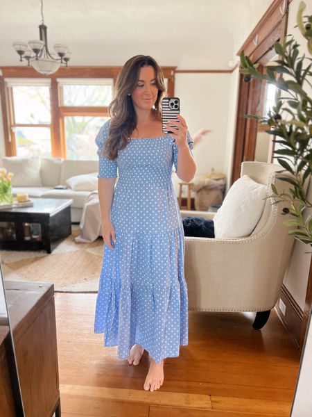 Work outfit of the day

Wearing a size S - only two left!

Wfh dresses, work from home outfit, spring work outfit, day dresses, polka dot dress

#LTKstyletip #LTKmidsize #LTKfindsunder100
