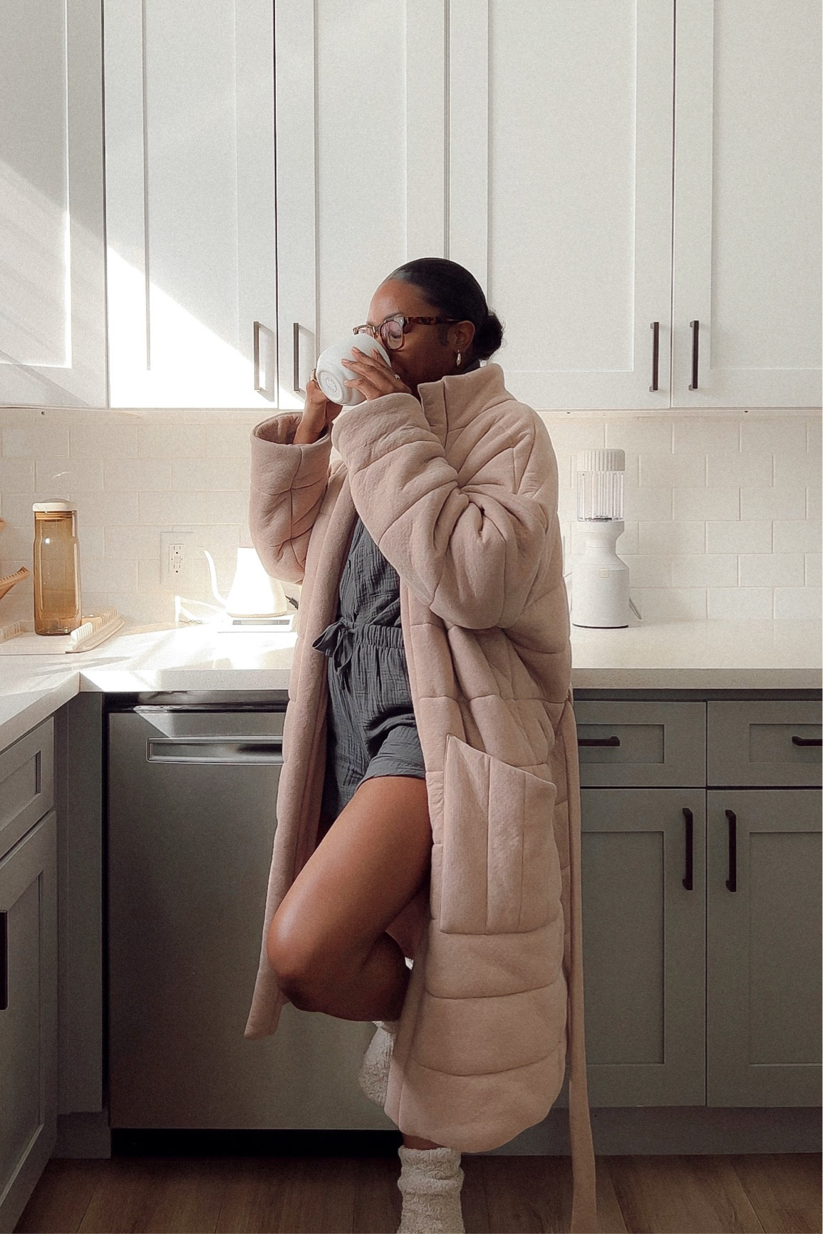 just casually sipping my morning matcha latte in the most coziest lounge wear.🫶🏾 

Use code: ‘GIFT-AMANI20’ for $20 off your Lunya purchase (100$ minimum spend) 

#LTKfit #LTKhome