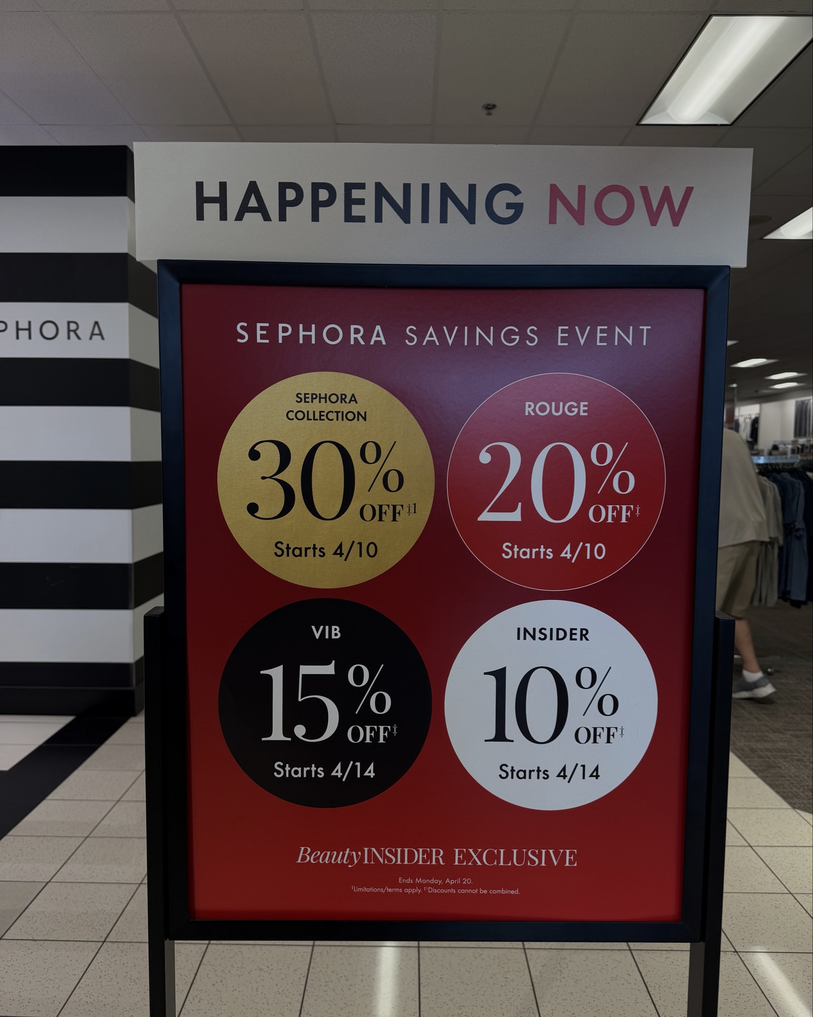 SO many sales @kohls right now! 

Sephora Savings Event now-4/20
30% the Sephora collection 
20% off everything for rouge members
15% off for VIB 
10% off for insiders 


#ad #kohlspartner #kohlsfinds
