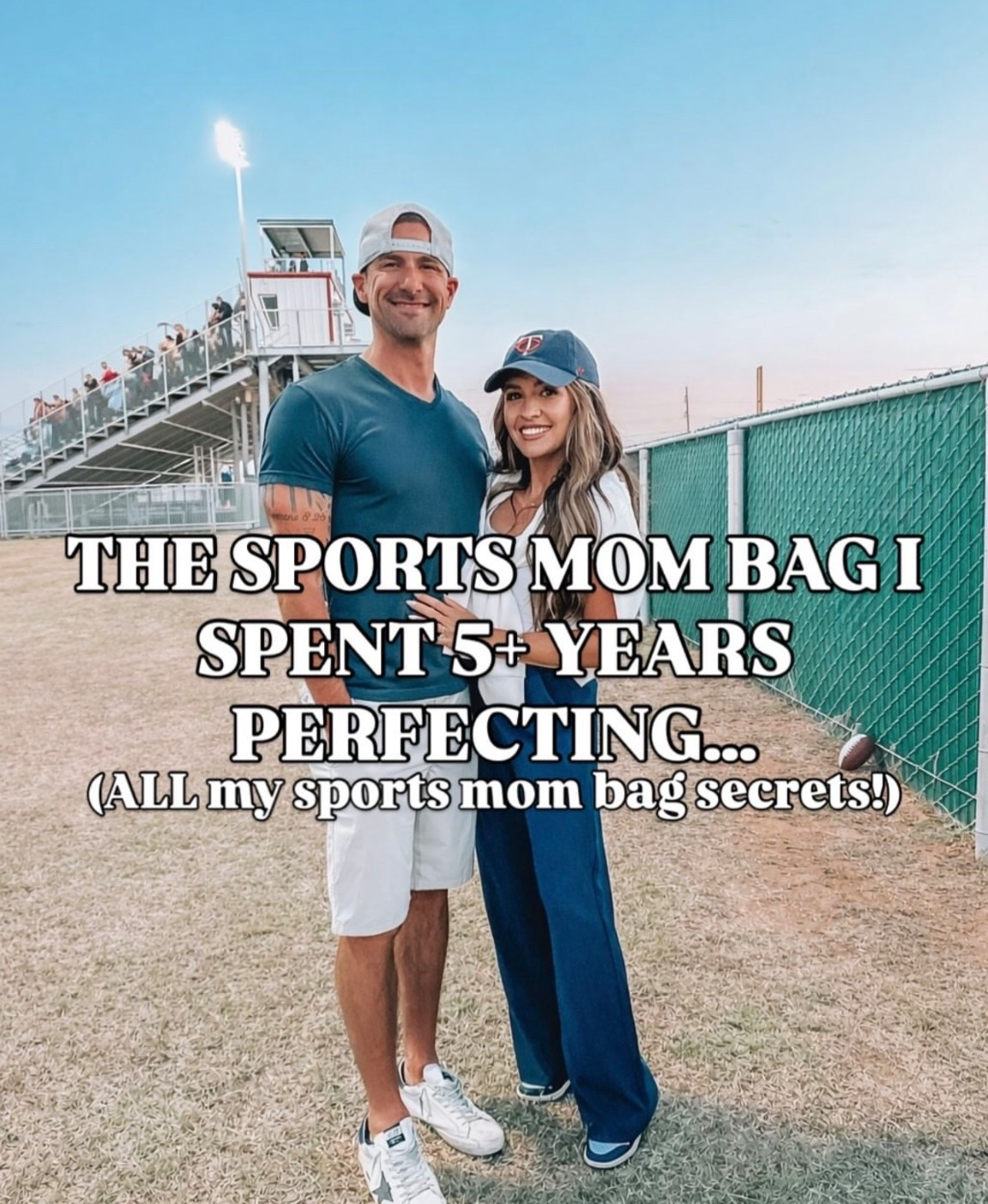 Everything in my sports mom bag!