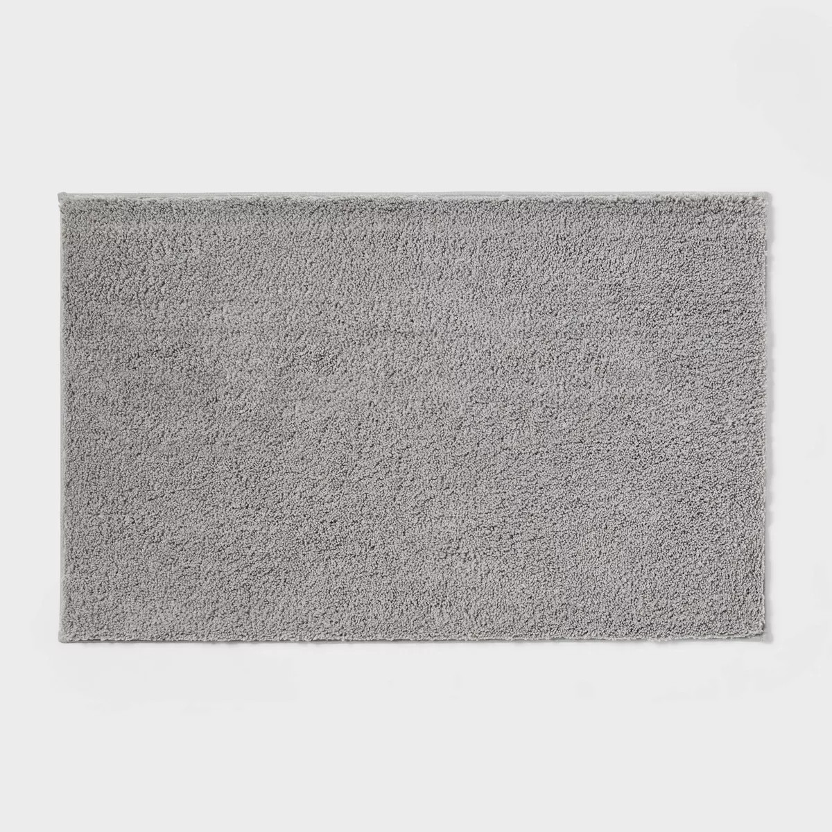 24"x38" Performance Plus Plush Non Skid Bath Rug Light Gray - Threshold™ | Target