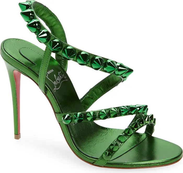 Christian Louboutin Spikita Strap Slingback Sandal | Nordstrom | Nordstrom