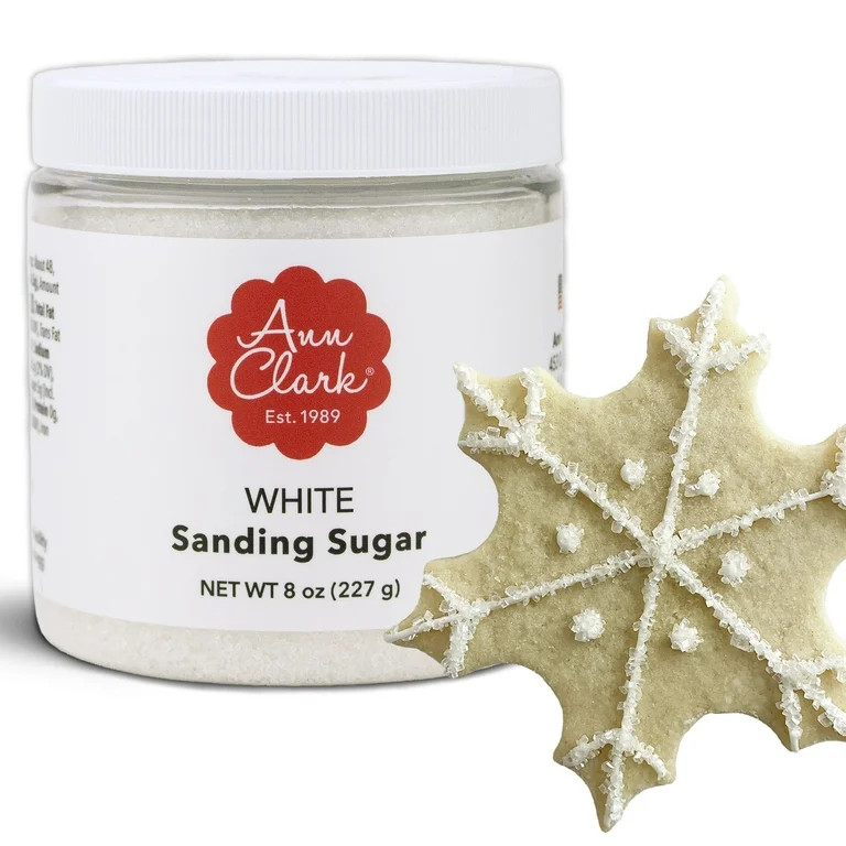 Ann Clark White Sanding Sugar, 8 oz | Walmart (US)