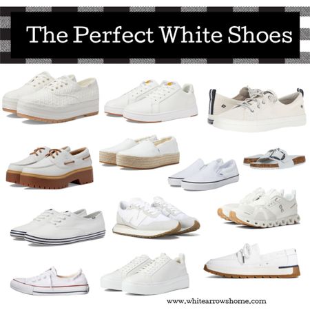 The perfect white shoe for Spring and Summer. #shoes #whiteshoes #springstyle #summerstyle 

#LTKbeauty #LTKSeasonal #LTKshoecrush