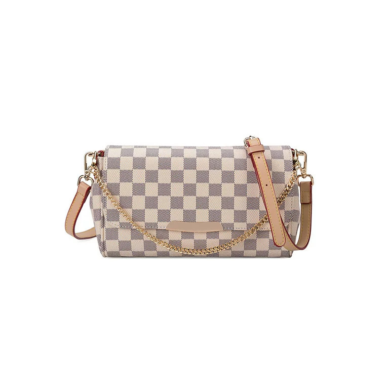 Sexy Dance Womens Brown Black Checkered Shoulder Bag Purse Dhgate Louis Vuitton Bag Pouchette #LTKU | Walmart (US)