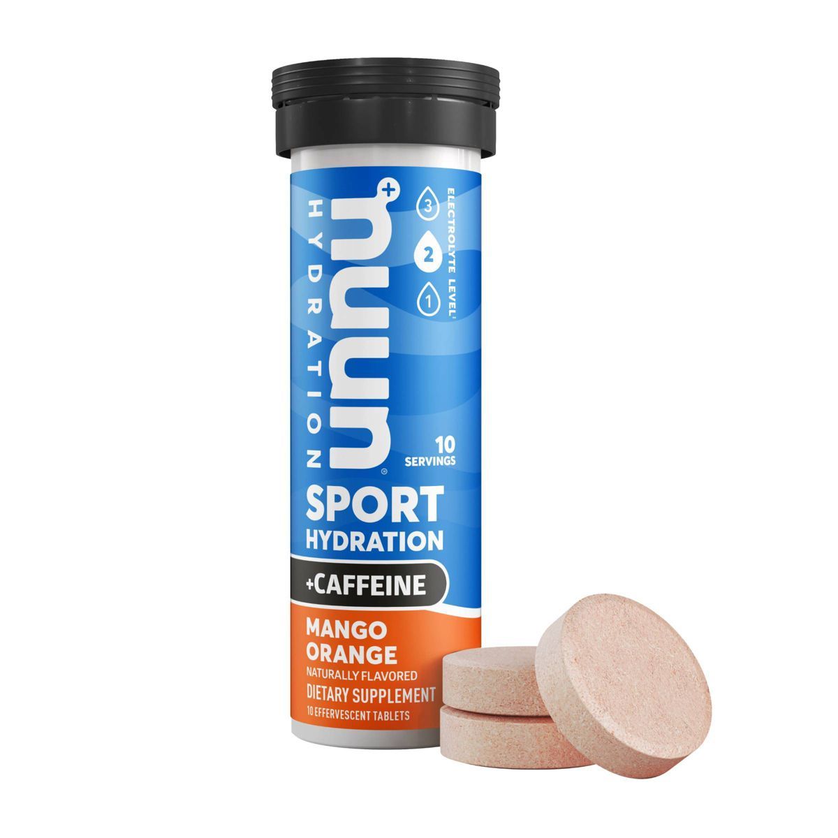 nuun Hydration Sport Drink Vegan Tabs - Mango Orange - 10ct | Target
