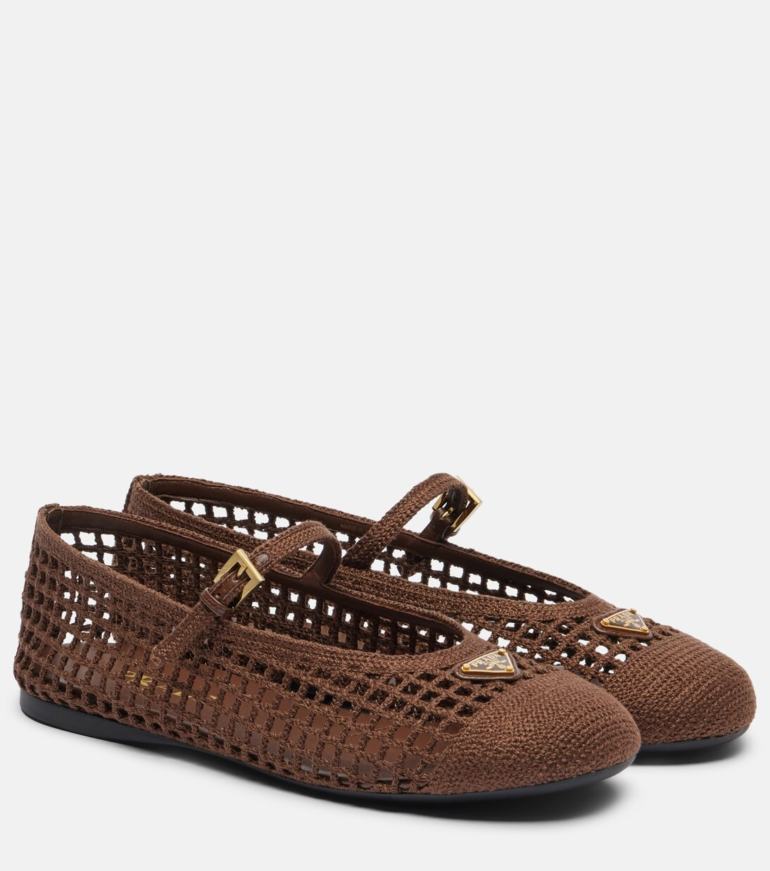 Crochet Mary Jane flats | Mytheresa (US/CA)