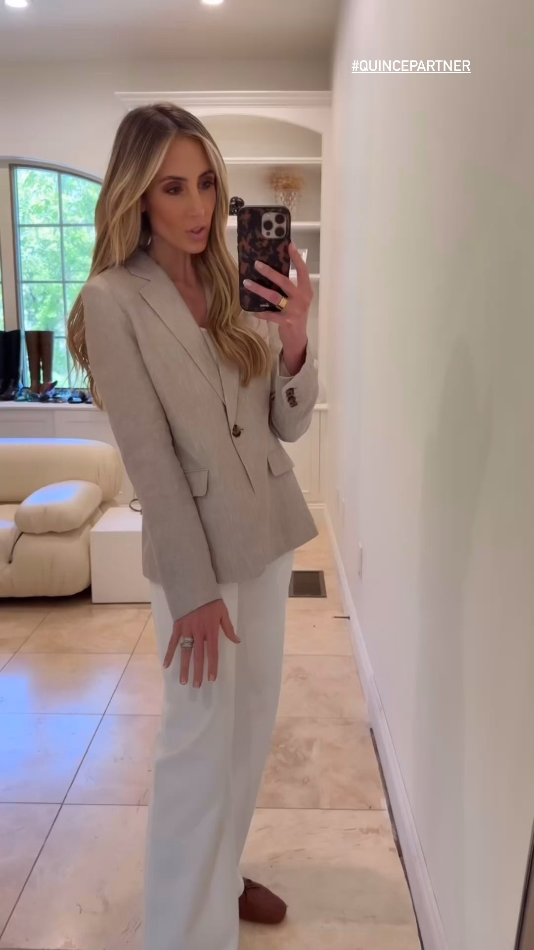 Got in so many great pieces from Quince lately and I already know I’ll be wearing them nonstop this season. Everything feels so chic, timeless, and easy to style. @Quince  #QuincePartner