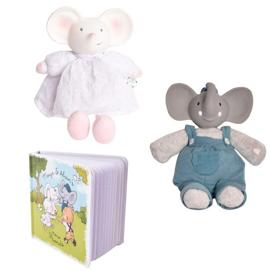 Tikiri Toys New Friends Meijer & Alvin Board Book and Doll Set | The Tot