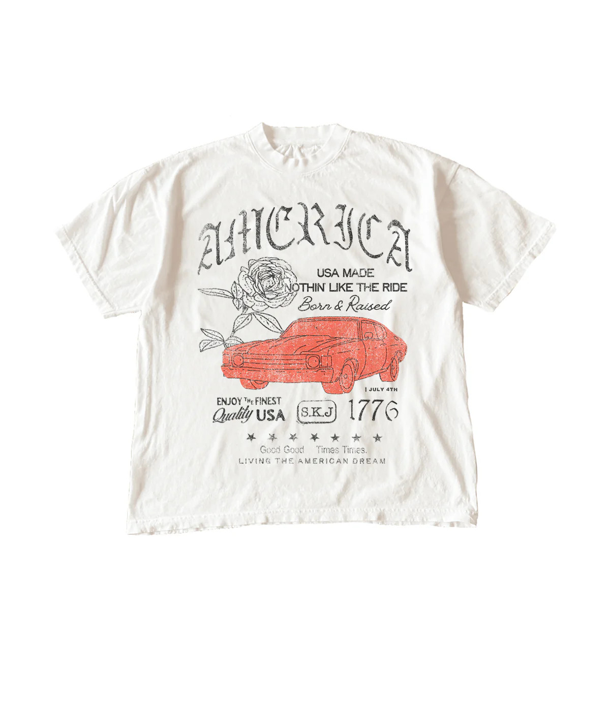 America Born & Raised Tee | Shop Kristin Jones