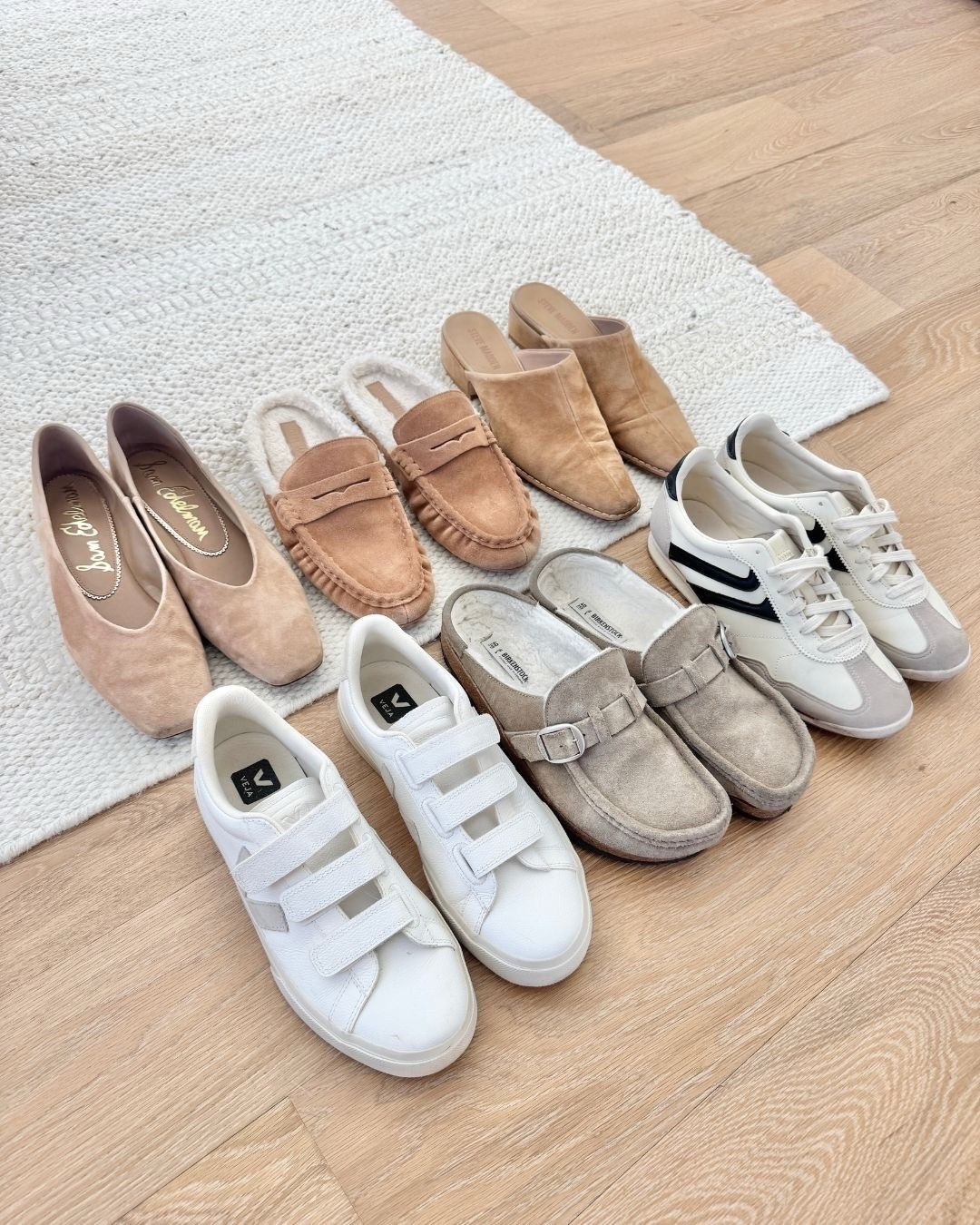 My most worn shoes lately. Everyday comfy sneakers, shoes that feel like slippers and heeled mules!

#LTKWorkwear #LTKOver40 #LTKSaleAlert