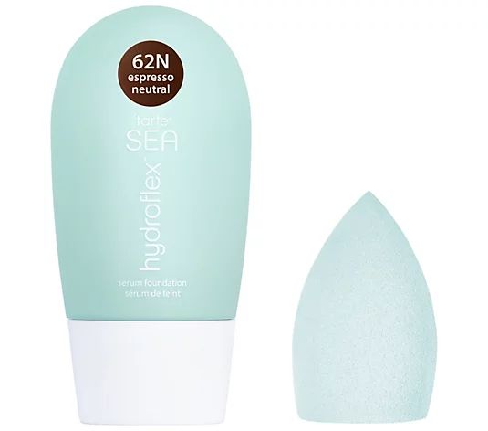 tarte Hydroflex Serum Foundation and Sponge - QVC.com | QVC