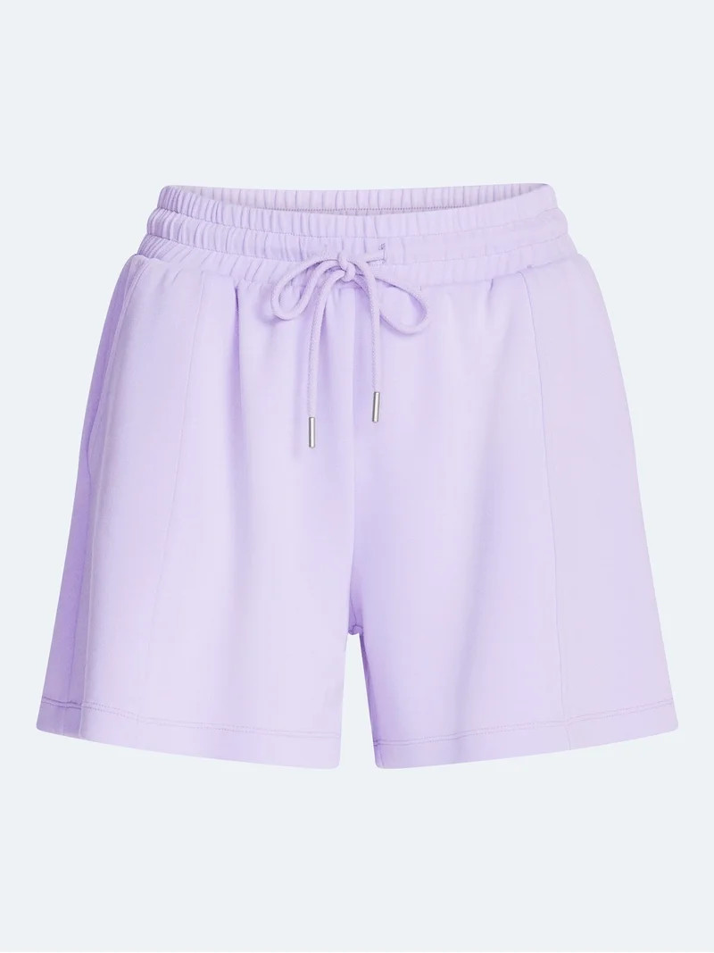Scoop Women's and Women's Plus Scubaknit Seamed Shorts, 4.5'' Inseam, Sizes XS-4X | Walmart (US)