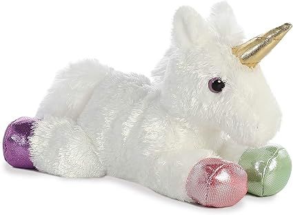 Aurora® Adorable Mini Flopsie™ Prism Unicorn™ Stuffed Animal - Playful Ease - Timeless Compa... | Amazon (US)
