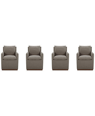 CLOSEOUT! Kenity II 4-Pc. Arm Chair Set | Macy's