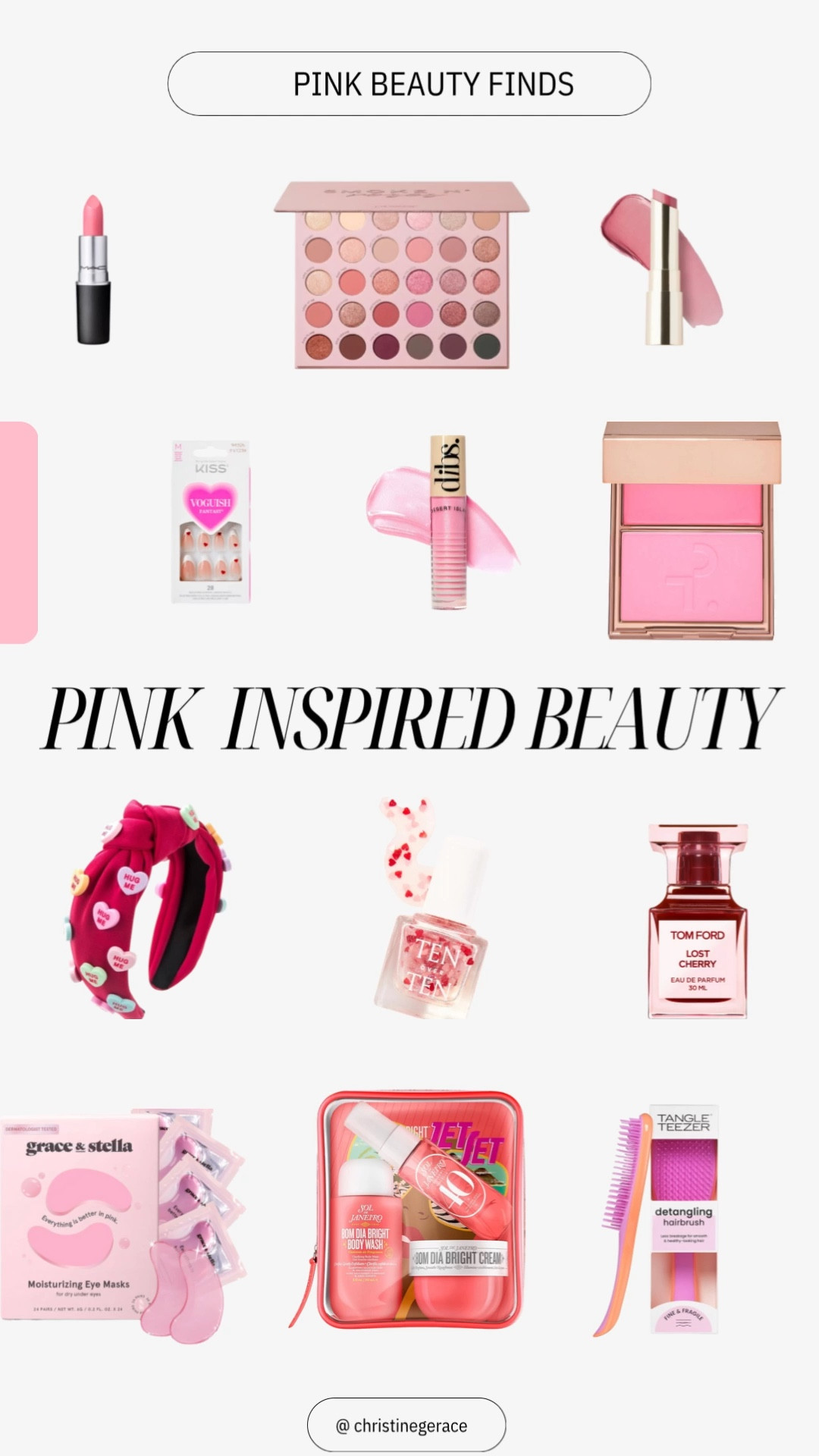 Pink inspired beauty products I’ve been eyeing up lately 🩷

Makeup, pink beauty products, lip gloss, blush, perfume, press on nails, lotion, eyeshadow 

#LTKFindsUnder50 #LTKBeauty #LTKWatchNow
