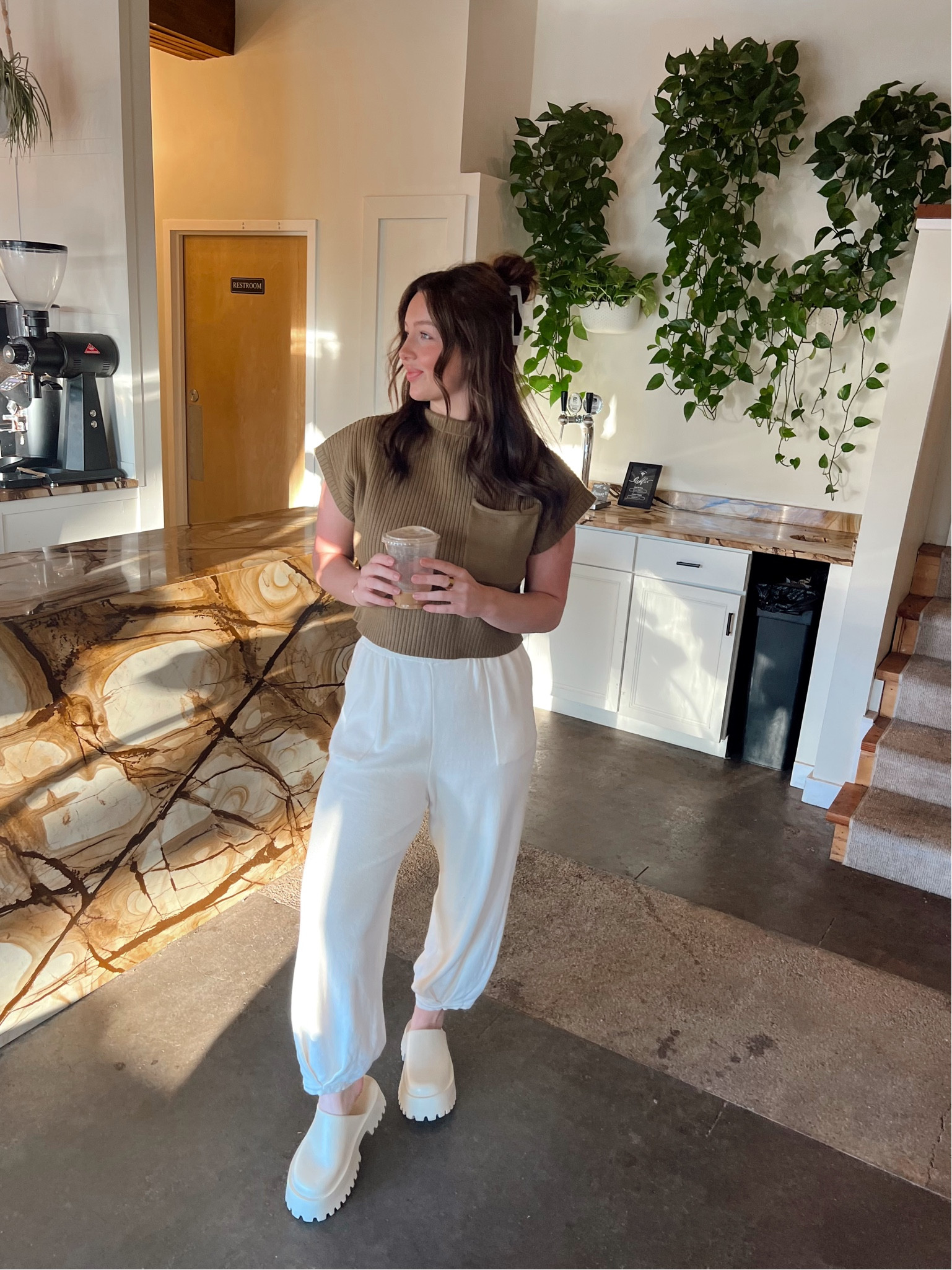 Coffee shop date outfit | cute and comfy outfit 

#LTKstyletip #LTKSeasonal #LTKfindsunder100
