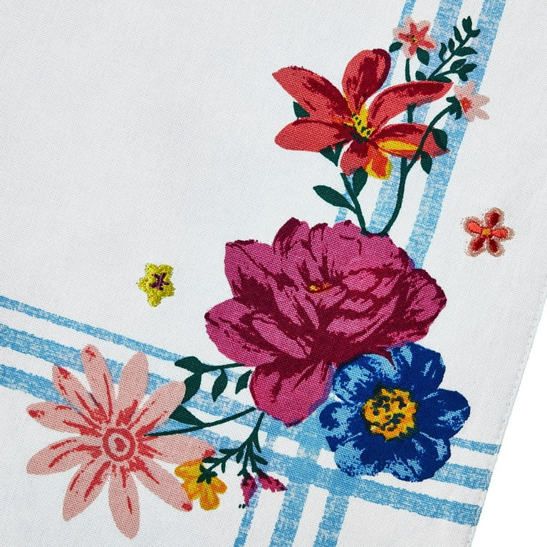 The Pioneer Woman Flowering Frontier Fabric Table Runner, Multicolor, 14"W x 90"L | Walmart (US)