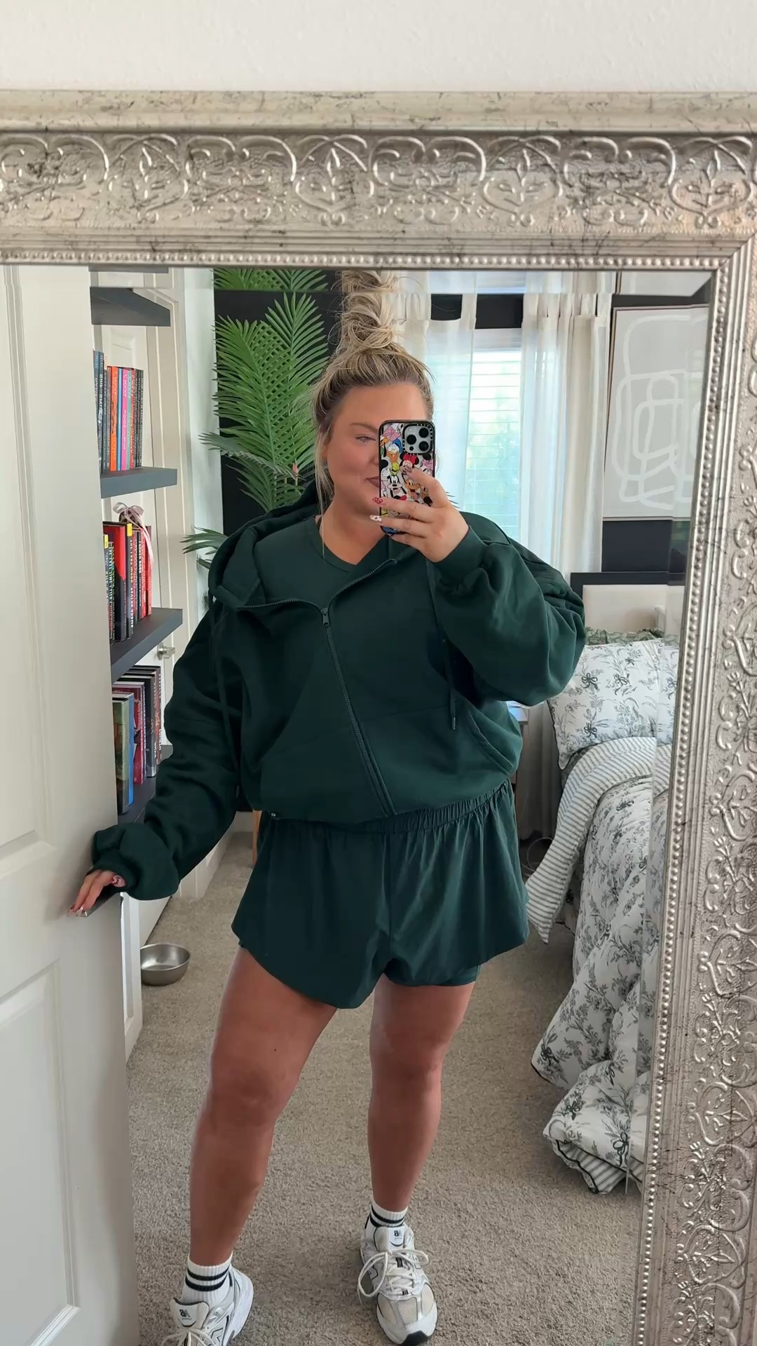 Shorts: 1x
Jacket: l/xl
Top: 2x
Sports bra: 1x

#LTKActive #LTKTall #LTKPlusSize