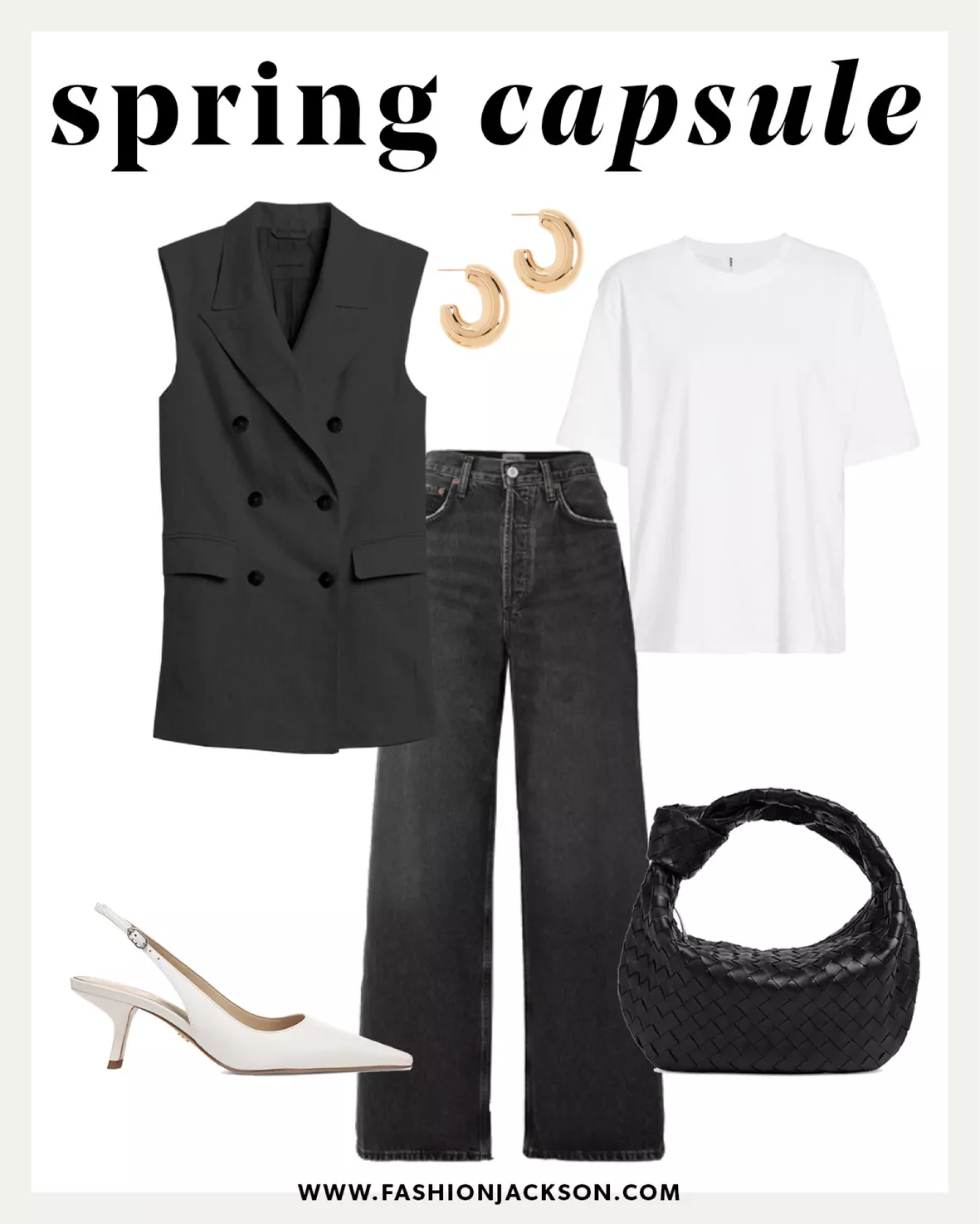 Spring Capsule Wardrobe:  Edition - Fashion Jackson