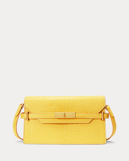 Polo ID Croc-Embossed Clutch | Ralph Lauren (UK)
