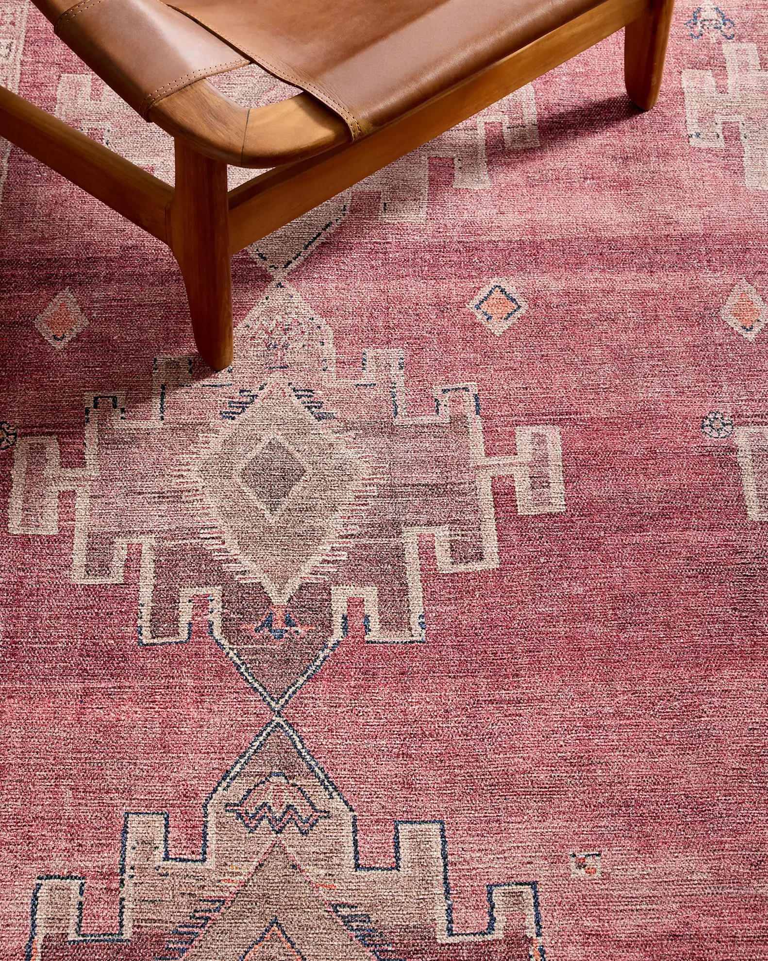 Cali Rug in Baroque Rose | Quince