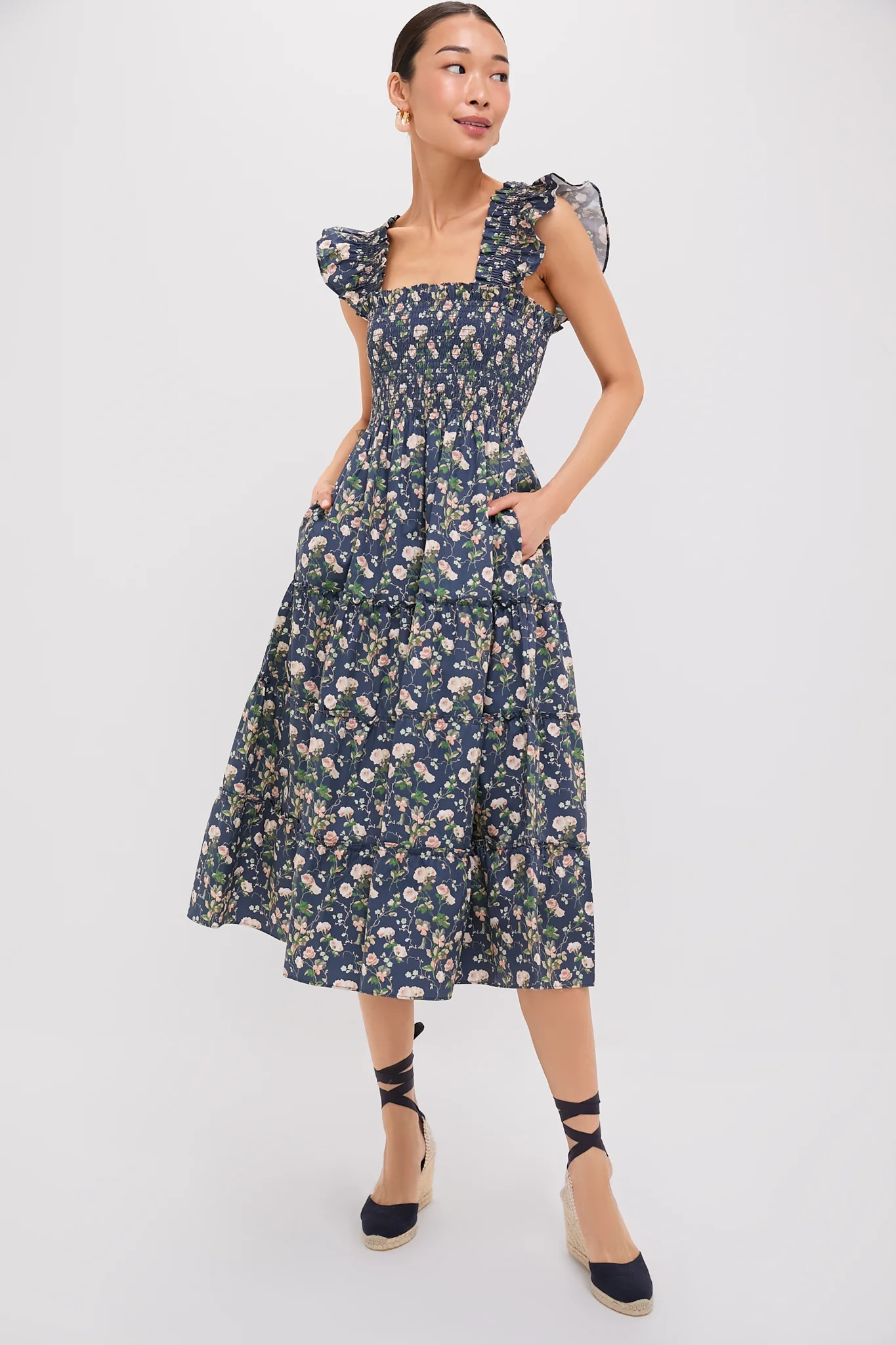 Bluebonnet Navy Ellie Nap Dress | Tuckernuck (US)