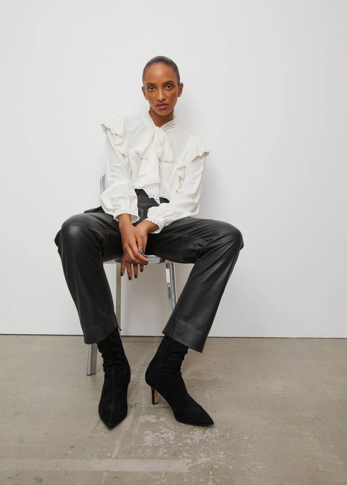 Pointy Sock Boots - Black | & Other Stories US