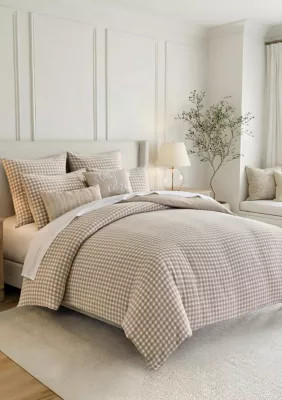 Levtex Home Camden Gingham Stitch Comforter Set | Belk