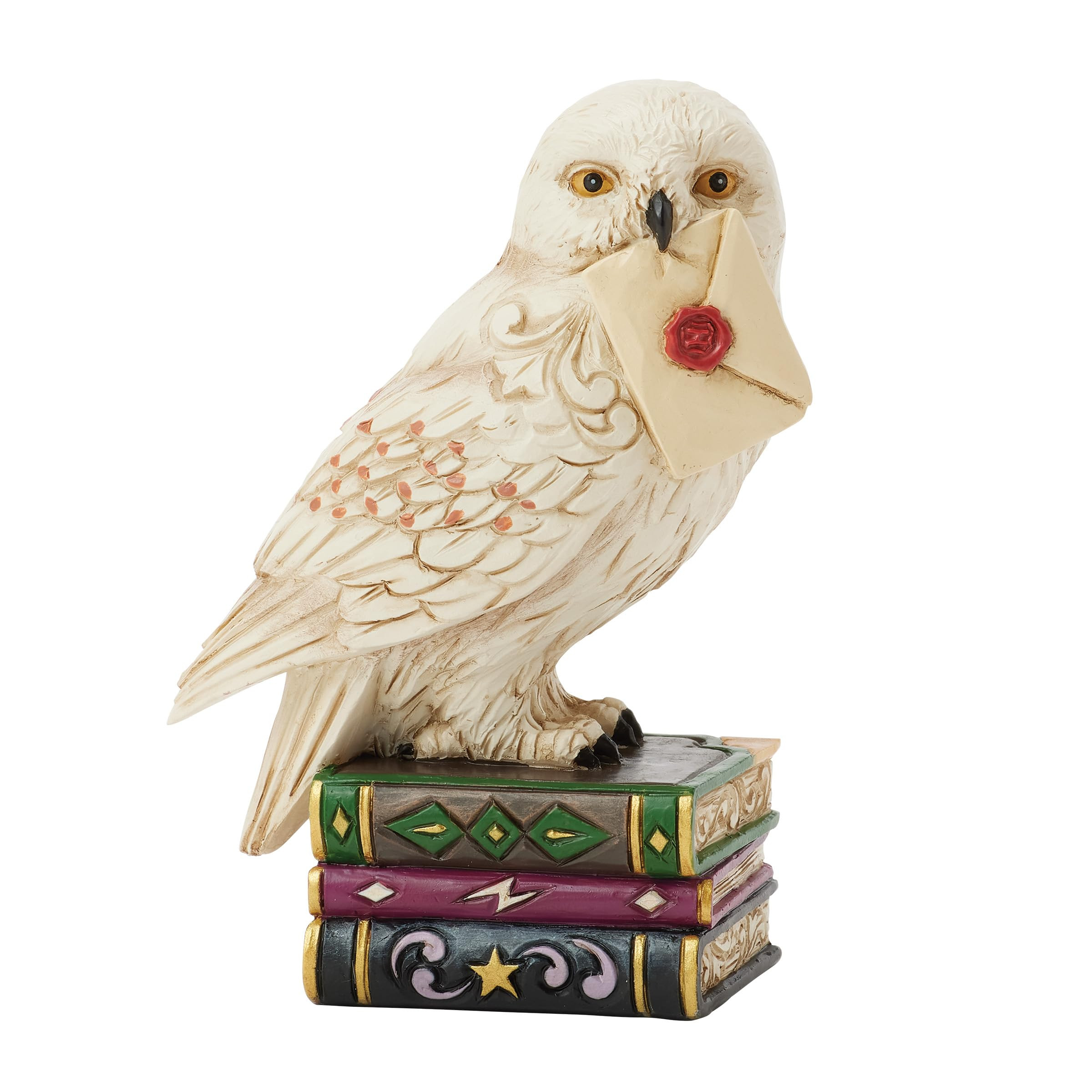 Enesco Harry Potter by Jim Shore Hedwig The Owl Holding a Letter Miniature Figurine, 3.54 Inch, M... | Amazon (US)