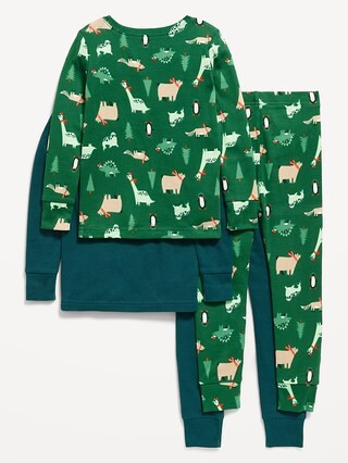 Unisex 4-Piece Pajama Set for Toddler & Baby | Old Navy (US)