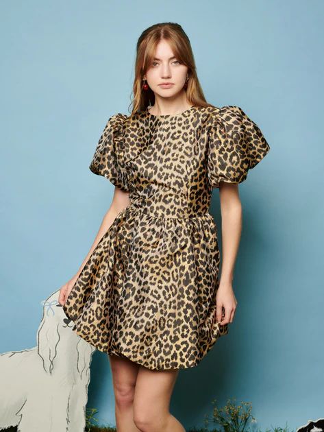 Lola Leopard Jacquard Dress | Sister Jane (UK)