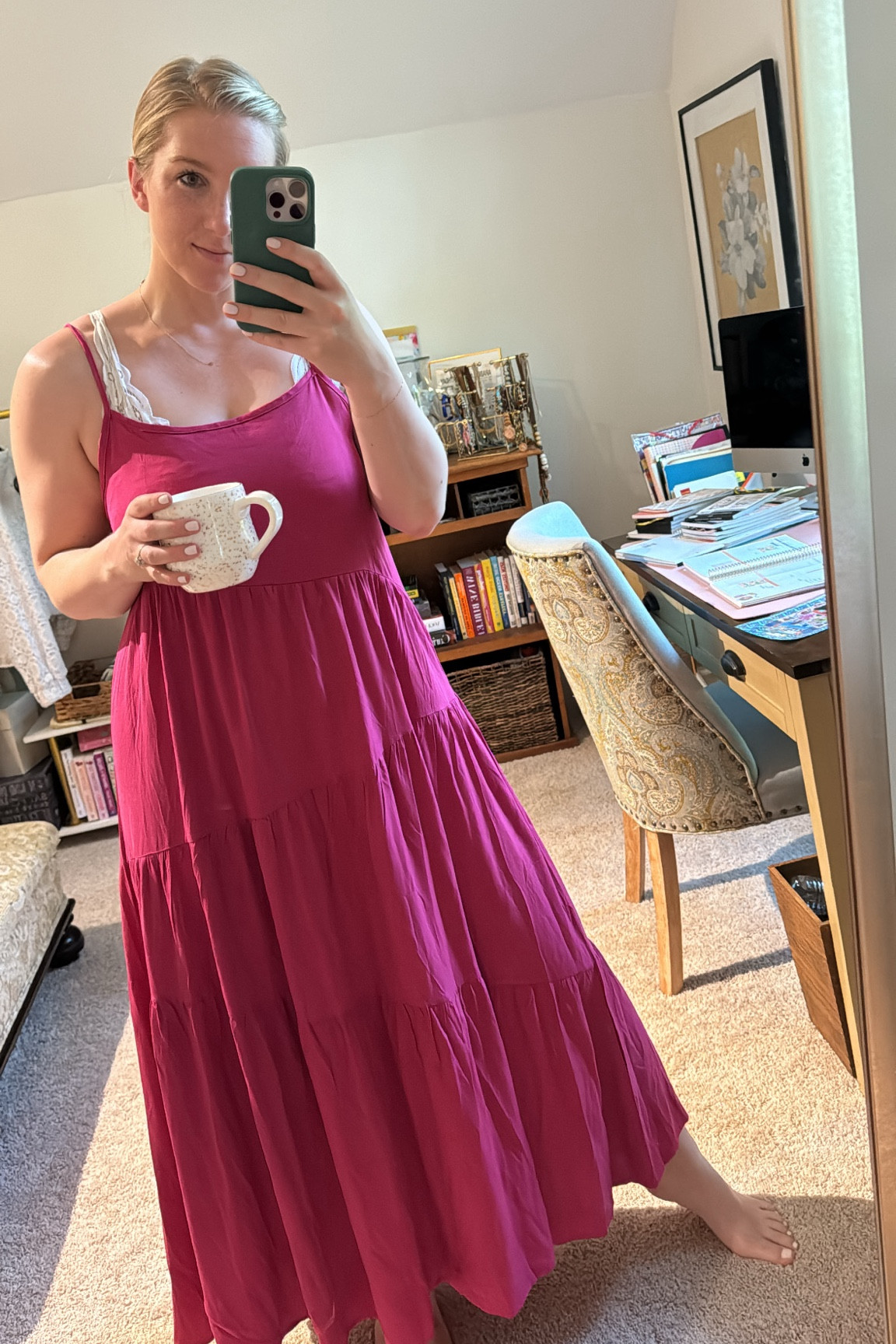 Today’s OOTD! I kept seeing this dress all over and had to get one for myself. I love this color, but it comes in a ton of different options. True to size and is currently on sale for under $44! Perfect summer dress

OOTD / summer outfit / summer dress / summer look / casual dress / Amazon find

#LTKStyleTip #LTKFindsUnder50 #LTKSummerSales