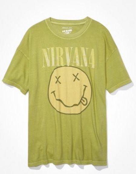 Oversized nirvana tee 

#LTKFind #LTKunder50