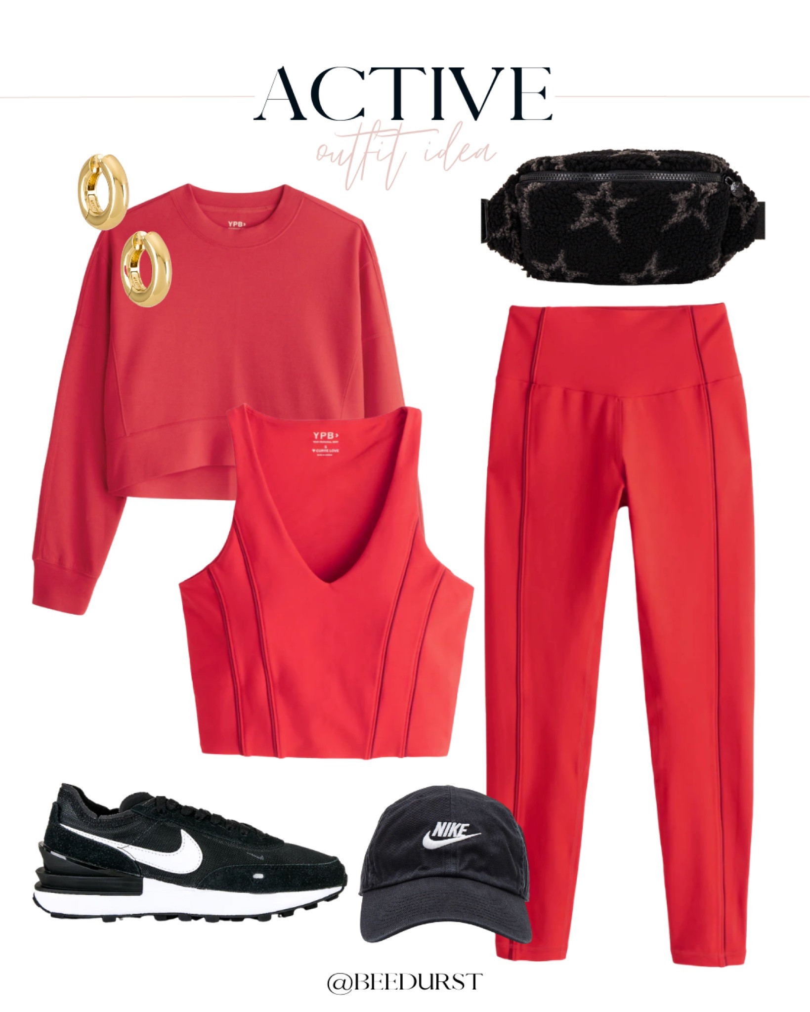 Active outfit idea, athleisure, comfy outfit idea, workout set, workout outfit, belt bag, corset workout top, high waisted leggings, baseball cap, errands outfit idea

#LTKshoecrush #LTKitbag #LTKfit