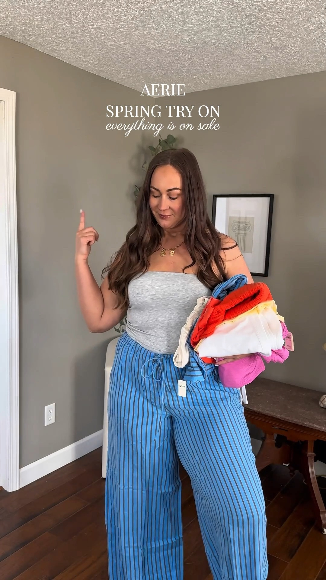 Aerie spring try on haul - everything is on sale alert!! use code LTKAERIE20 for up o 45% off ‼️ 

Wearing large in everything! Large long in pants!

Aerie real
Aerie new arrivals
Midsize outfits
Tall girl fashion
Aerie try on haul size 14
spring outfits 2026

#LTKSaleAlert #LTKxAerie