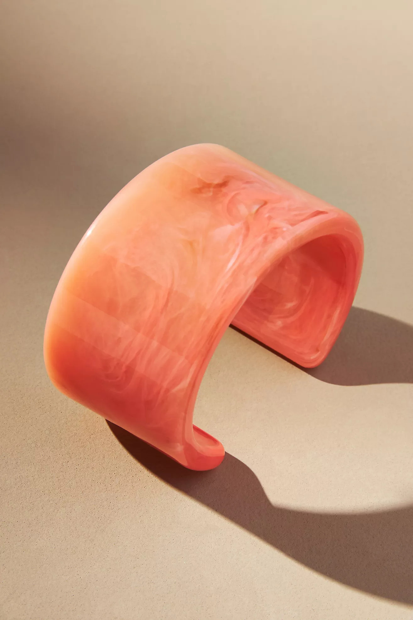 Squared Resin Cuff Bracelet | Anthropologie (US)