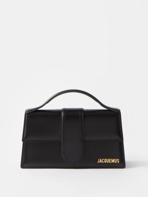 Jacquemus - Grand Bambino Leather Bag - Womens - Black | Matches (UK)